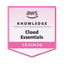 AWS Knowledge: Cloud Essentials badge