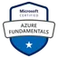 Microsoft Certified: Azure Fundamentals badge